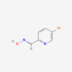 molecular formula C6H5BrN2O B8715528 5-Bromopyridine-2-carbaldehyde oxime 