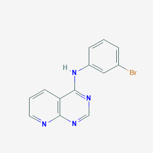 N-(3-bromophenyl)pyrido[2,3-d]pyrimidin-4-amine