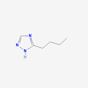 molecular formula C6H11N3 B8715684 5-butyl-1H-1,2,4-triazole 