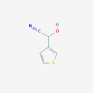 Hydroxy-thiophen-3-yl-acetonitrile