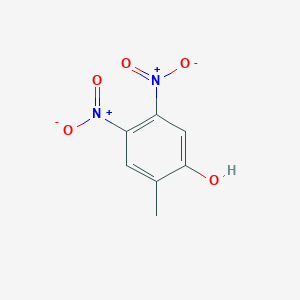 molecular formula C7H6N2O5 B8715857 2-Methyl-4,5-dinitrophenol 