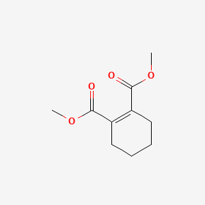 molecular formula C10H14O4 B8715861 1-Cyclohexene-1,2-dicarboxylic acid, dimethyl ester CAS No. 4336-19-0