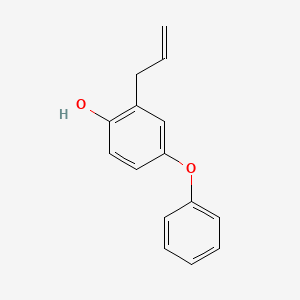molecular formula C15H14O2 B8715890 2-Allyl-4-phenoxyphenol 