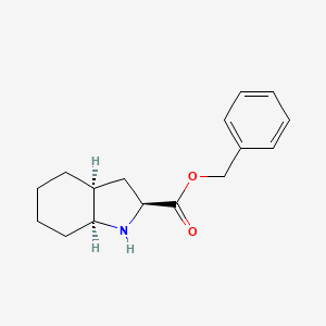 benzyl (2S,3aS,7aS)-octahydro-1H-indole-2-carboxylate