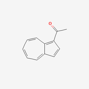 molecular formula C12H10O B8715929 1-Acetylazulene CAS No. 7206-57-7