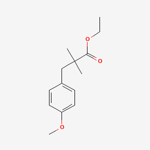Ethyl 2,2-dimethyl-3-(4-methoxyphenyl)propanoate