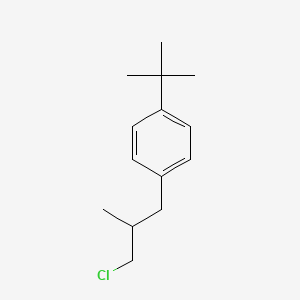 1-tert-Butyl-4-(3-chloro-2-methylpropyl)benzene