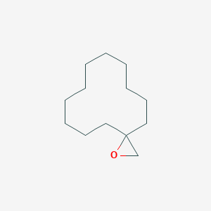 molecular formula C13H24O B8716194 1-Oxaspiro[2.11]tetradecane CAS No. 33059-17-5