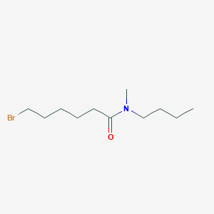 B8716227 6-Bromo-N-butyl-N-methylhexanamide CAS No. 134414-31-6