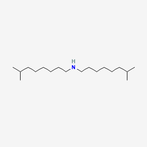 molecular formula C18H39N B8716261 Isononanamine, N-isononyl- CAS No. 28454-70-8