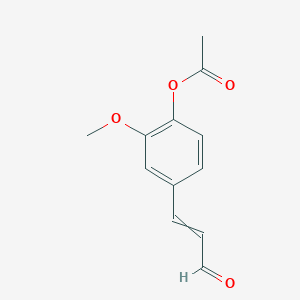 3-Methoxy-4-acetoxycinnamaldehyde