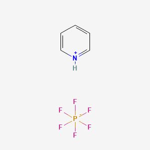 molecular formula C5H6F6NP B8716314 Pyridinium hexafluorophosphate CAS No. 16941-15-4