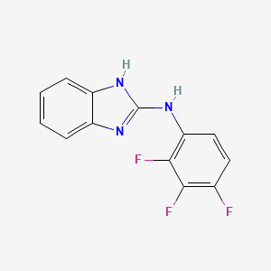 B8716351 N-(2,3,4-Trifluorophenyl)-1H-benzimidazol-2-amine CAS No. 917974-29-9