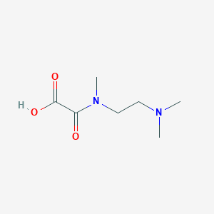 {[2-(Dimethylamino)ethyl](methyl)amino}(oxo)acetic acid