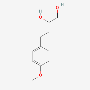 B8716394 4-(4-Methoxyphenyl)butane-1,2-diol CAS No. 59363-22-3