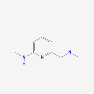 B8716451 N,N-dimethyl-6-(methylamino)-2-Pyridinemethanamine CAS No. 83592-45-4