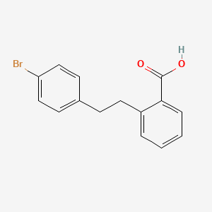 B8716453 2-[2-(4-bromophenyl)ethyl]benzoic Acid CAS No. 3973-52-2