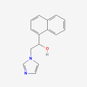 alpha-1-Naphthalenyl-1H-imidazole-1-ethanol