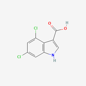 4,6-dichloro-1H-indole-3-carboxylic acid