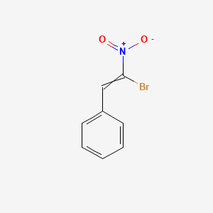 molecular formula C8H6BrNO2 B8716567 Bromonitrostyrene 