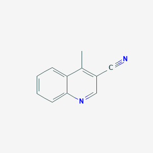 molecular formula C11H8N2 B8716569 4-Methyl-quinoline-3-carbonitrile 