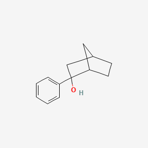 molecular formula C13H16O B8716593 2-Phenylbicyclo[2.2.1]heptan-2-ol CAS No. 78195-92-3