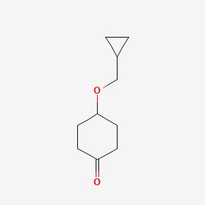 4-(Cyclopropylmethoxy)cyclohexanone