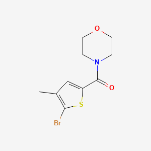 (5-Bromo-4-methylthiophen-2-yl)(morpholin-4-yl)methanone