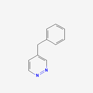 molecular formula C11H10N2 B8716704 4-Benzylpyridazine CAS No. 53074-22-9