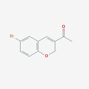 1-(6-Bromo-2H-chromen-3-yl)ethan-1-one
