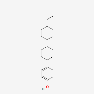 Phenol, 4-(4'-propyl[1,1'-bicyclohexyl]-4-yl)-