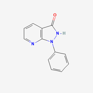 1-phenyl-1H-pyrazolo[3,4-b]pyridin-3-ol