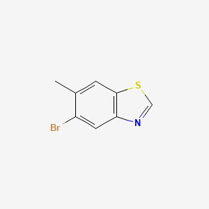 5-Bromo-6-methylbenzothiazole
