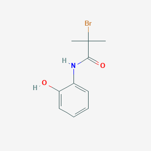 2-bromo-N-(2-hydroxyphenyl)-2-methylpropanamide