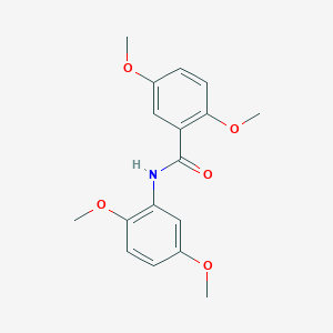 molecular formula C17H19NO5 B8716936 N-(2,5-Dimethoxyphenyl)-2,5-dimethoxybenzamide 