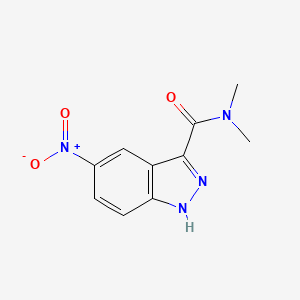 N,N-dimethyl-5-nitro-1H-indazole-3-carboxamide