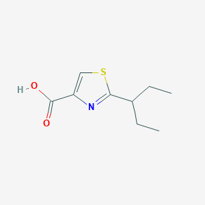2-(Pentan-3-yl)thiazole-4-carboxylic acid