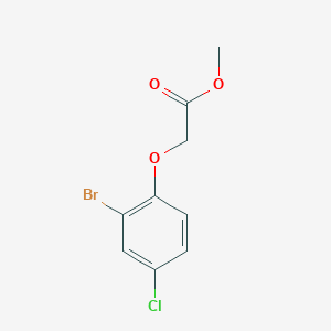 Acetic acid, 2-(2-bromo-4-chlorophenoxy)-, methyl ester