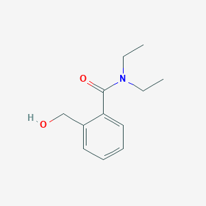 molecular formula C12H17NO2 B8717087 N,N-Diethyl-2-(hydroxymethyl)benzamide CAS No. 103258-38-4