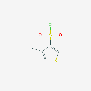 molecular formula C5H5ClO2S2 B8717099 4-Methylthiophene-3-sulfonyl chloride CAS No. 88100-85-0