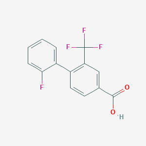 2'-Fluoro-2-(trifluoromethyl)-[1,1'-biphenyl]-4-carboxylic acid