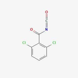 molecular formula C8H3Cl2NO2 B8717152 2,6-Dichlorobenzoyl isocyanate CAS No. 35377-49-2