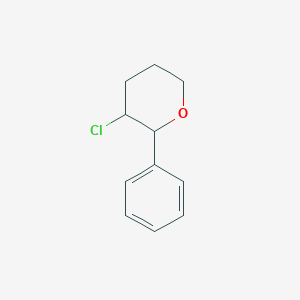 3-Chloro-2-phenyloxane
