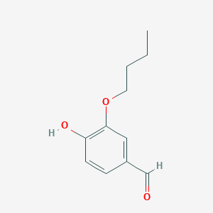 molecular formula C11H14O3 B8717360 3-Butoxy-4-hydroxy-benzaldehyde 