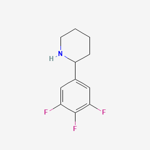 2-(3,4,5-Trifluorophenyl)piperidine