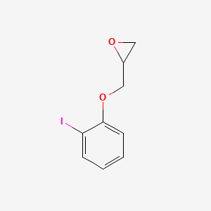 molecular formula C9H9IO2 B8717388 2-[(2-Iodophenoxy)methyl]oxirane CAS No. 75746-33-7