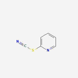 molecular formula C6H4N2S B8717470 2-Pyridyl thiocyanate CAS No. 2637-35-6
