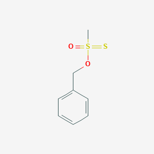 molecular formula C8H10O2S2 B8717839 Benzyl methanethiosulfonate 