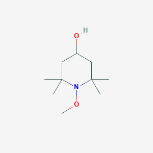 molecular formula C10H21NO2 B8717887 1-Methoxy-2,2,6,6-tetramethyl-piperidin-4-ol CAS No. 122586-72-5