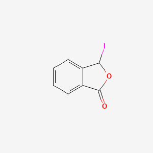 molecular formula C8H5IO2 B8717937 Iodophthalide CAS No. 61296-43-3